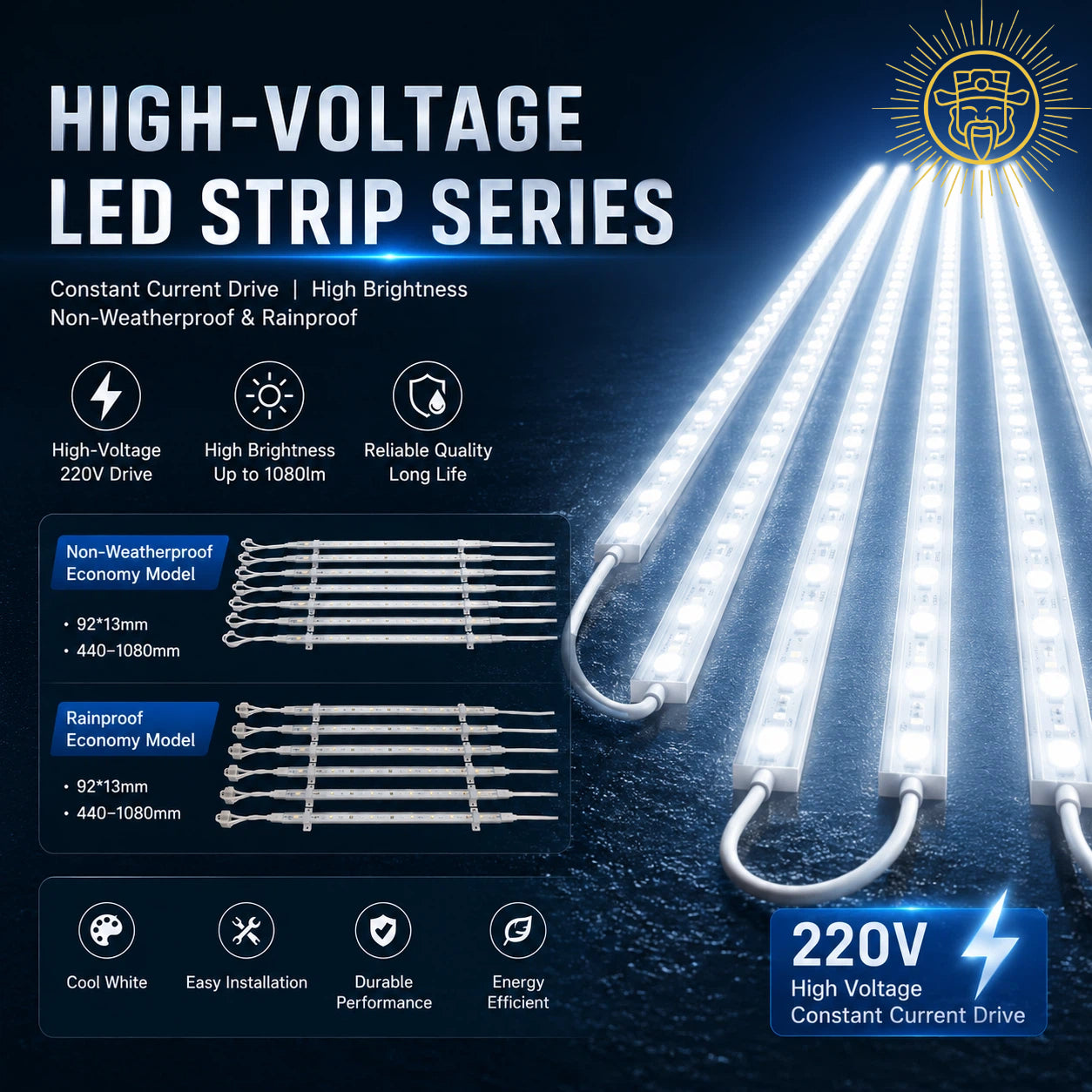 High-Voltage LED Strip
