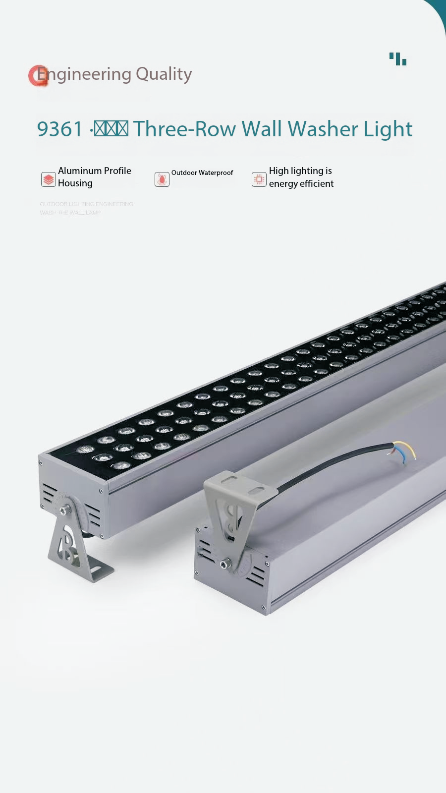Wall washer lights