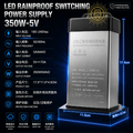 Dedicated Rainproof Power Supply for LED Engineering — 300W-5V