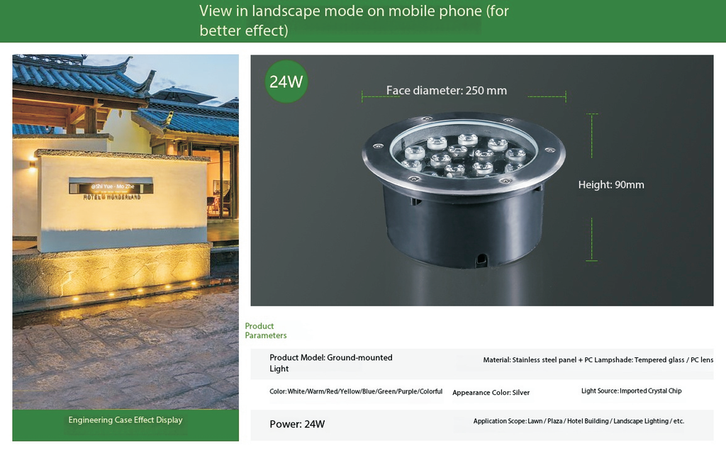 Underground lights